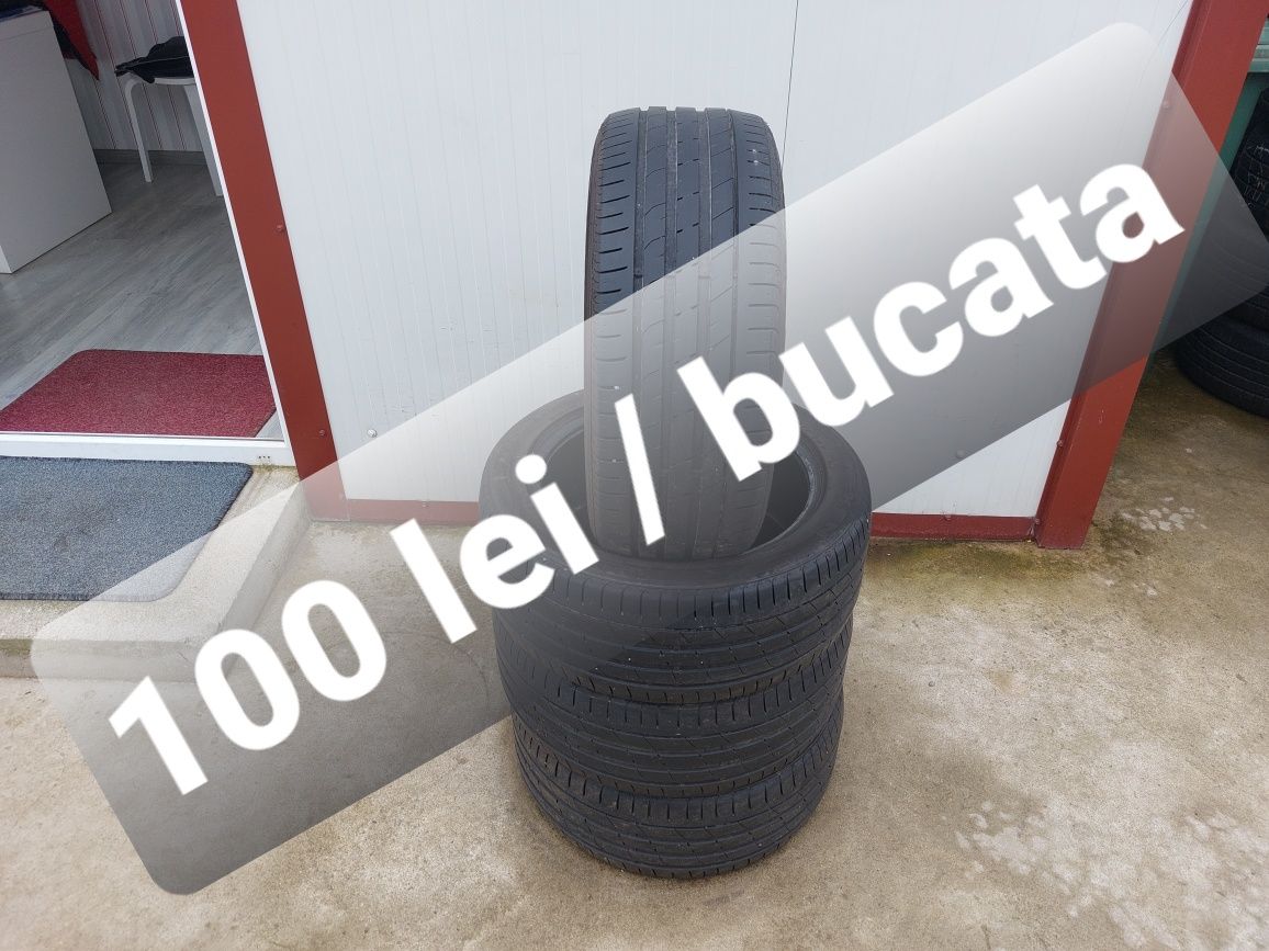 100 lei bucata! Set anvelope vara 215 45 16 Nexen