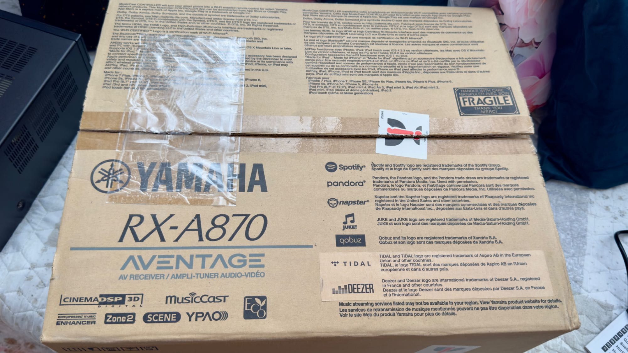 Продавам Yamaha Rx-A870 ресивър