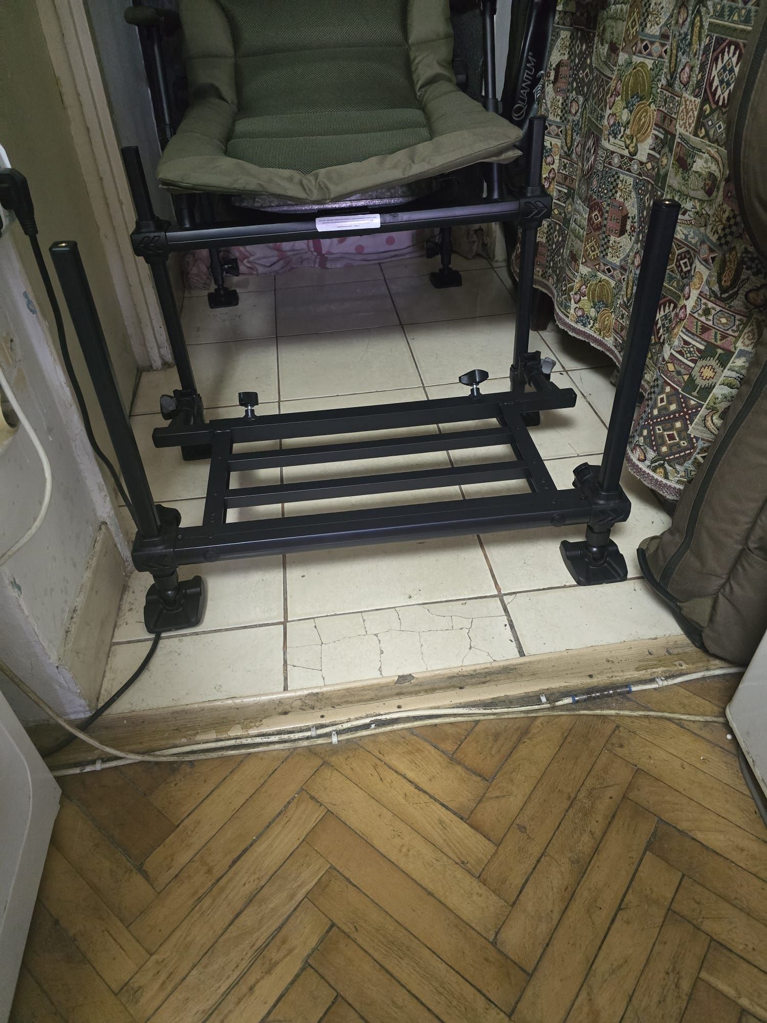 Scaun korum s23 deluxe + platforma + brat si suport preston+ husa