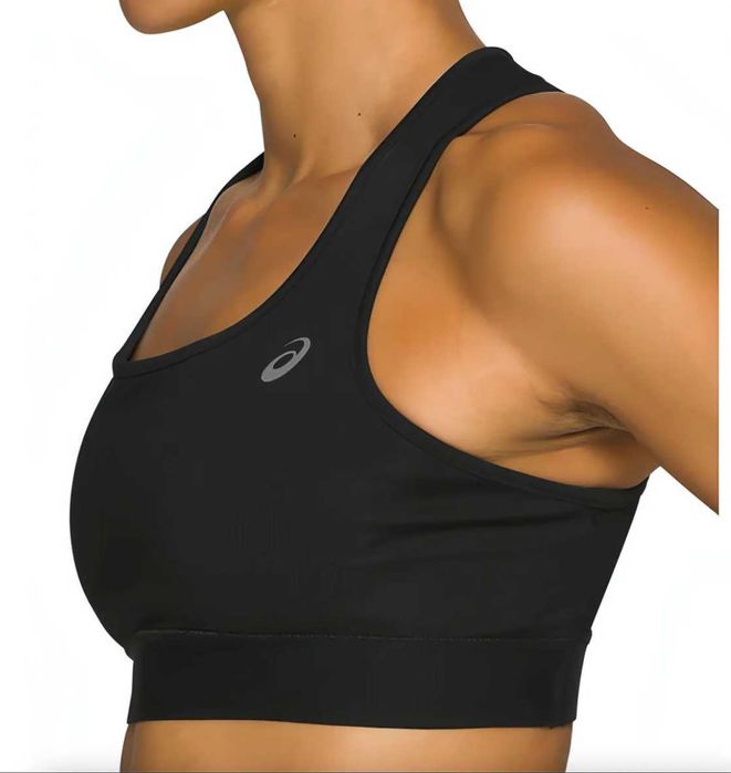 Bustiera Asics Performance neagra, XS, noua, cu etichete