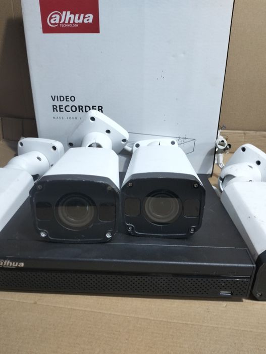 Kit supraveghere camere video FullHD si NVR Dahua nou