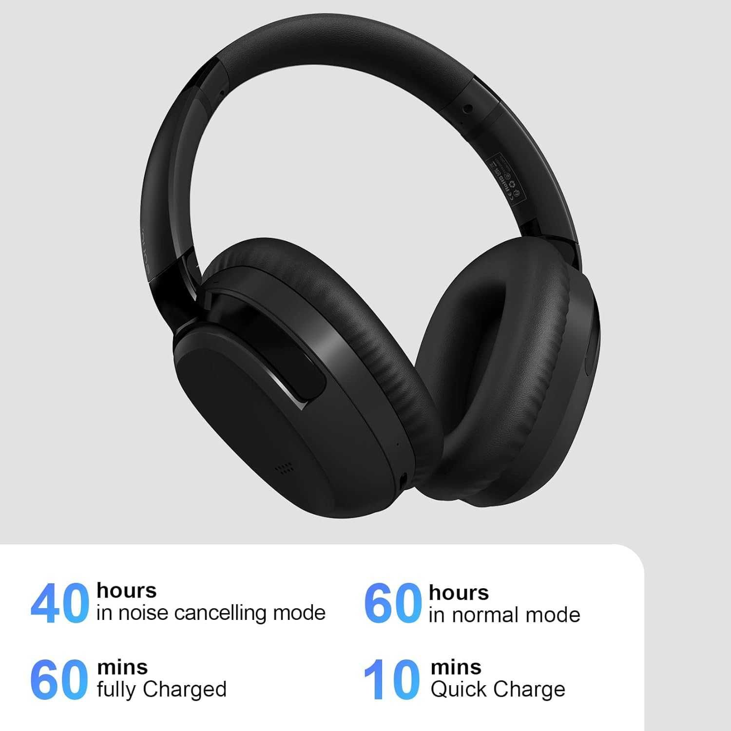 Eono слушалки с активно шумопотискане , Bluetooth слушалки с микрофон