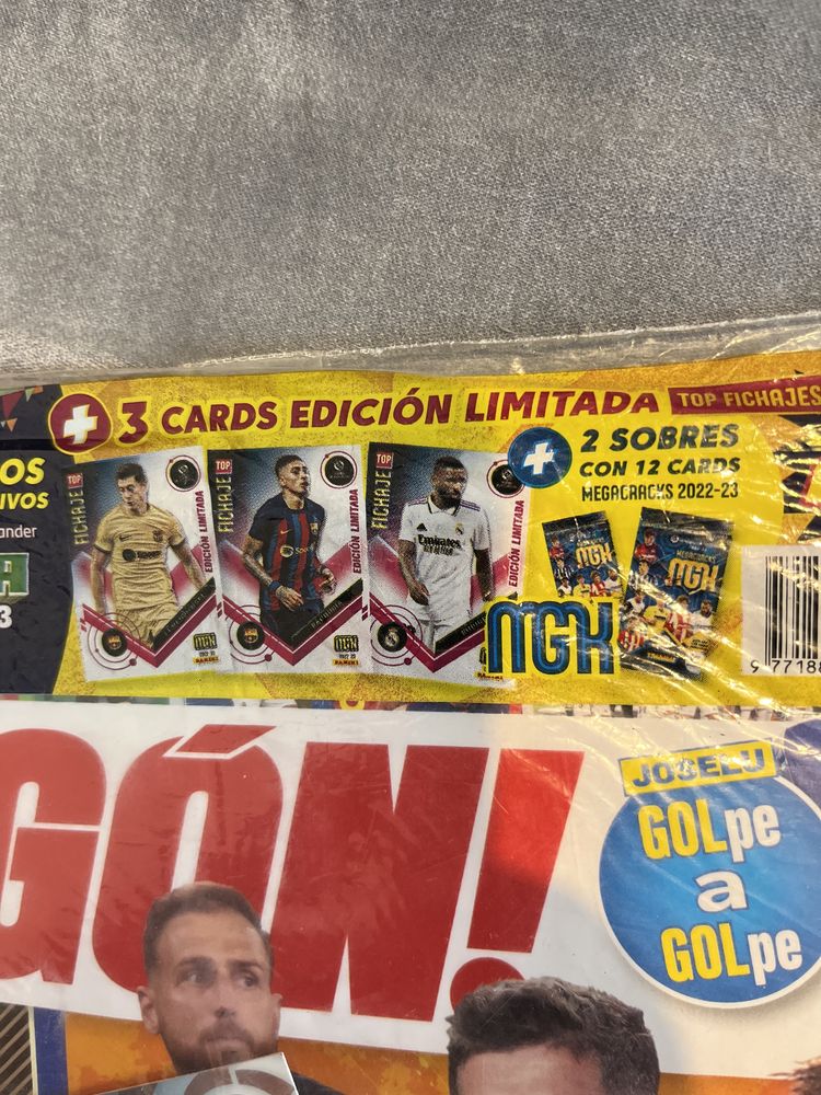 Panini Revista Jugon Lewandowski Barcelona