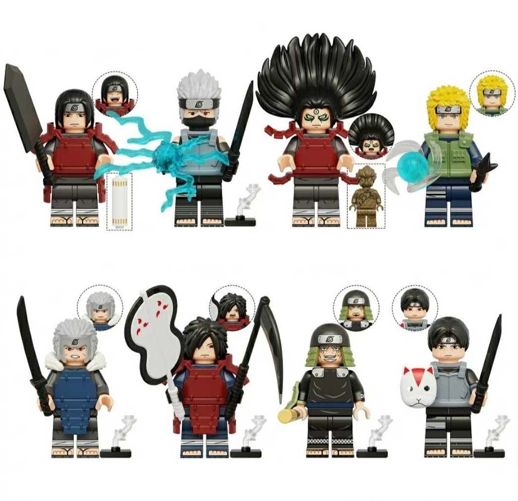 Set 8 Minifigurine noi tip Lego Naruto pack9