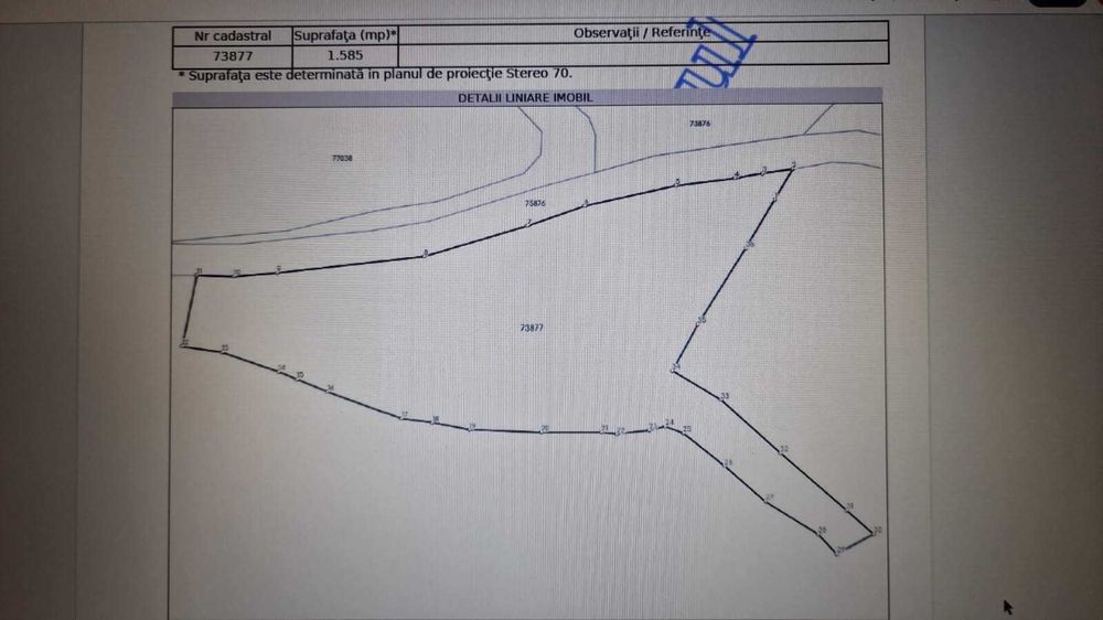 Vând teren intravilan in orașul  Câmpeni, județul ALBA