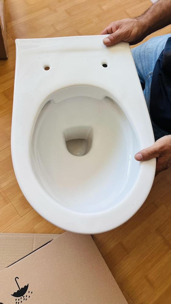 Vas WC Bau Ceramic Grohe suspendat
