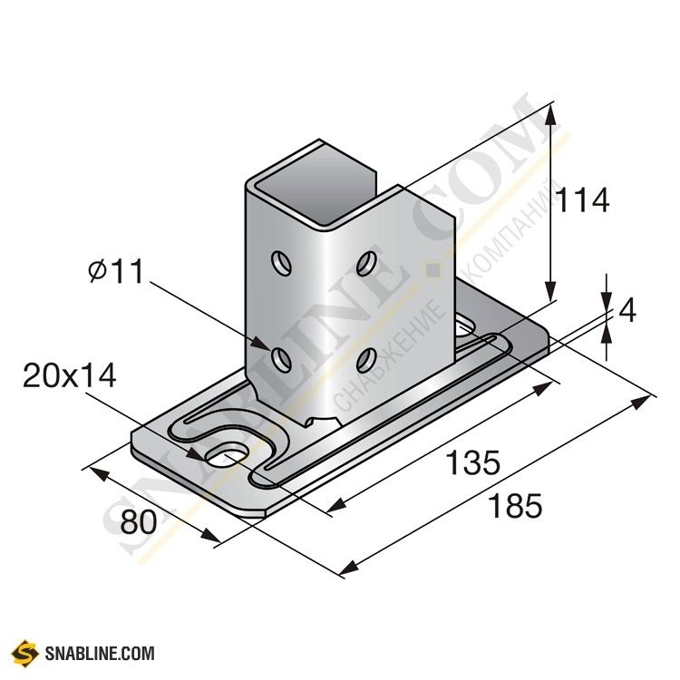Опорный элемент Hilti mrp 21-72