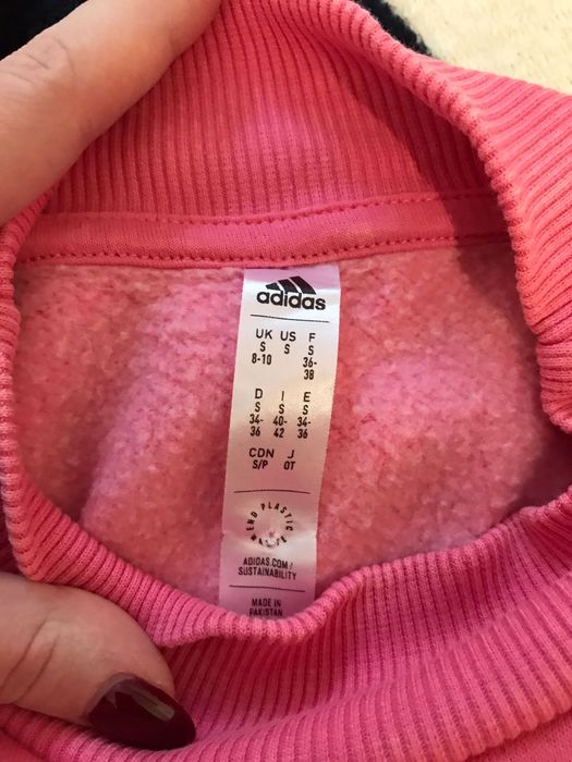 Bluza adidas roz
