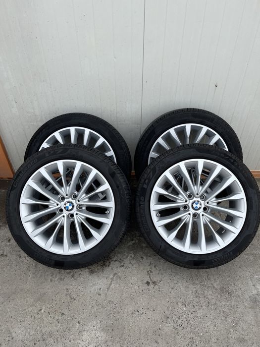 Set jante aliaj 5X112 BMW 245 45 R18 cu anvelope