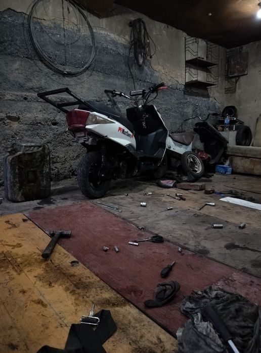 Мопед м8 стант..