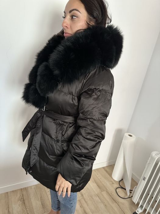 Geaca cu blana naturala S