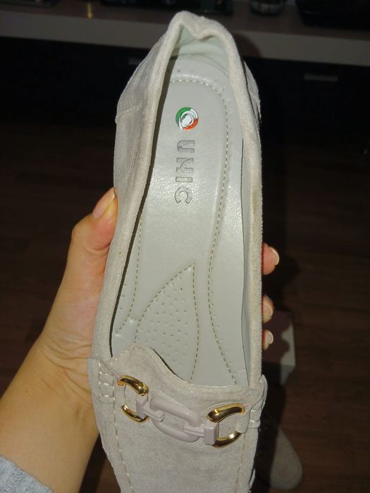 Balerini piele întoarsă mărimea 41