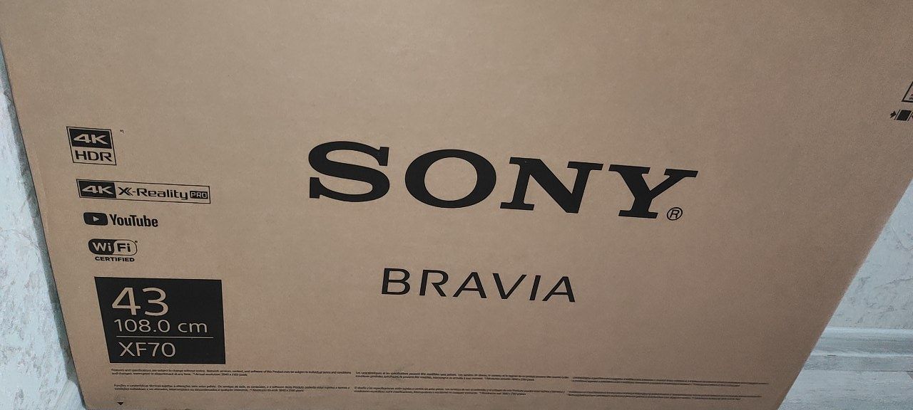 Sony bravia 4К вайфай есть Ютуб браузер