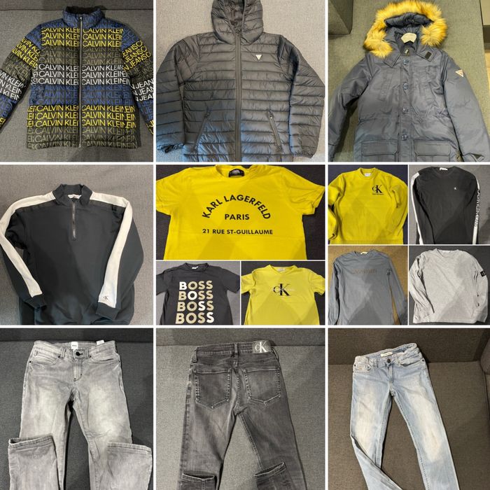 Дрехи за момче Calvin Klein, GUESS, Boss и Karl Lagerfeld