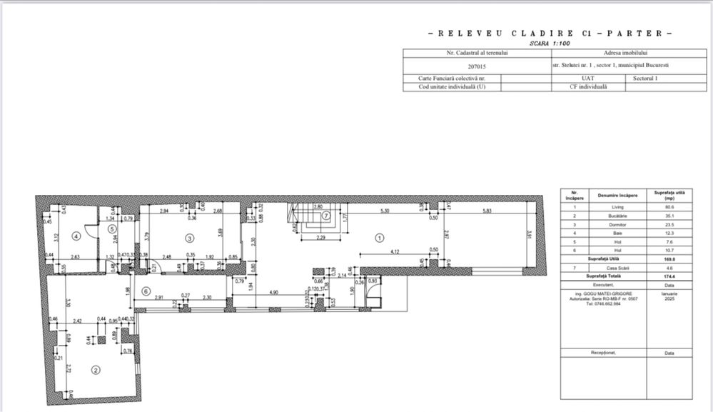 Casa damaroaia - luptatorilor - 350 m teren -450 de m construiti -