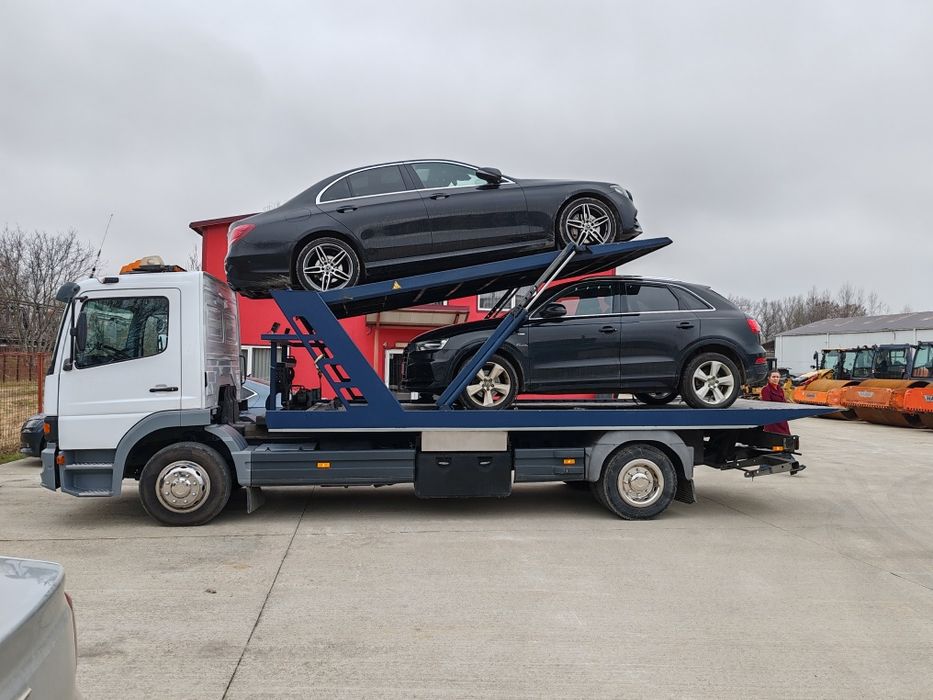 Tractari auto & Transport utilaje cu platforma – Pitești