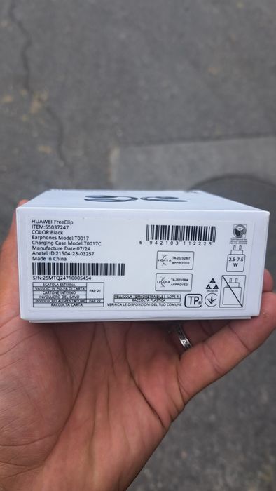 Продам наушники Huawei FreeClip