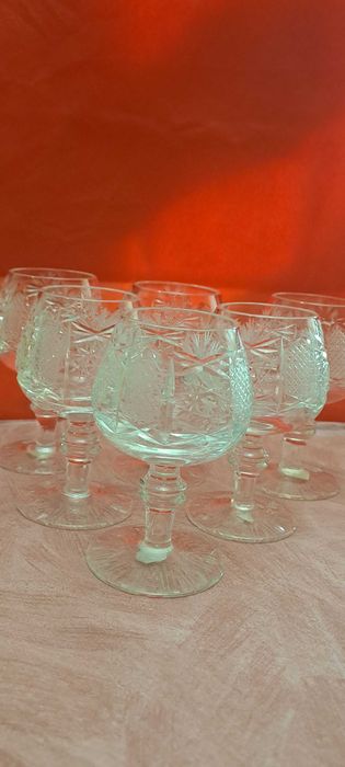 Чаши за коняк оловен кристал серия Ропотамо