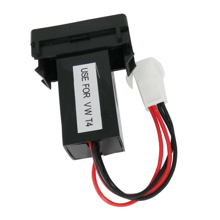 Двойно USB Зарядно Vw Transporter Транспортер Т4 4.2A, T5 t5, Каравел