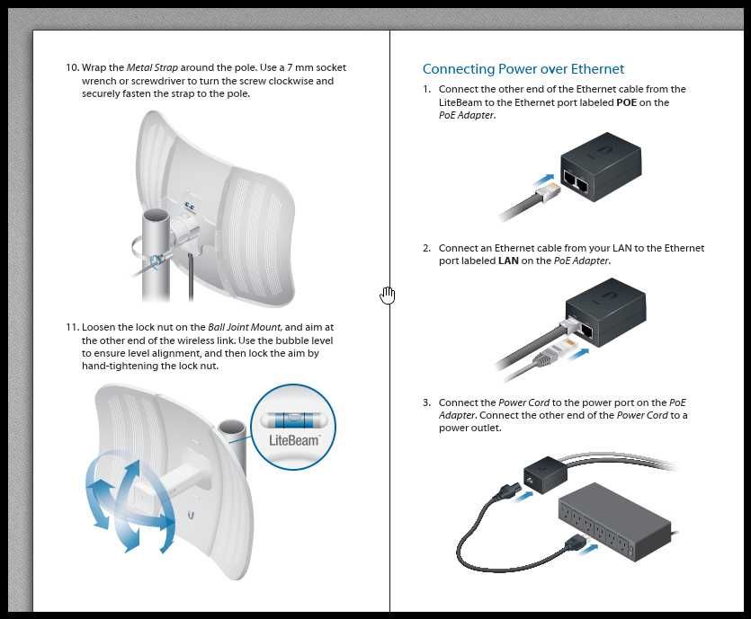 kit 2 antene NEFOLOSITE ! UBIQUITI wifi 5g lite beam M5