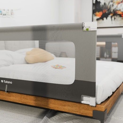 Bariera de protectie pentru pat, margine siguranta copii, Tulano