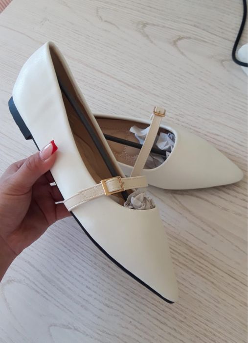 Балетка белая, новая, размер 36