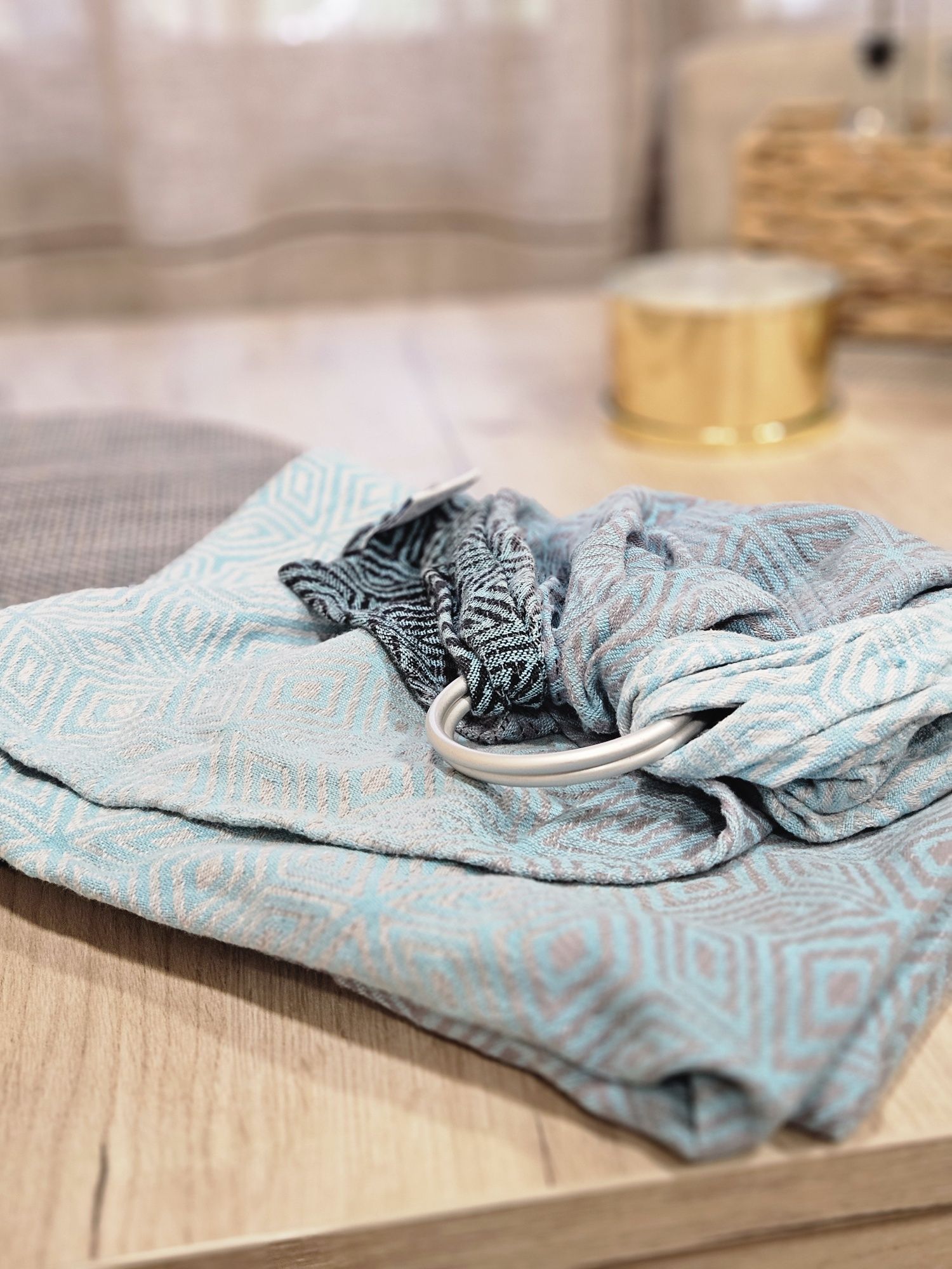 Ринг слинг - Little Frog Cloudy Cube Ring Sling