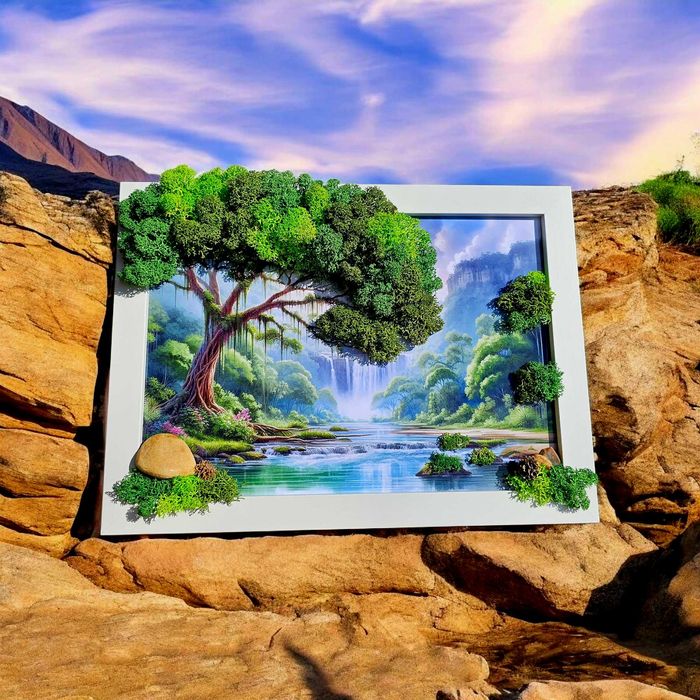 Декоративни пана със скандинавски мъх – оригинални подаръци