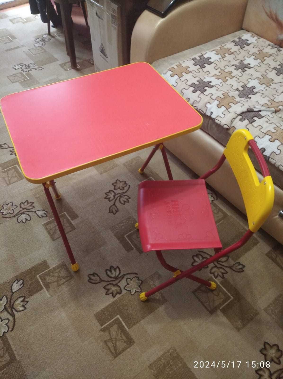 Стол детский + стульчик