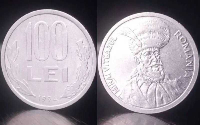 Monede de 100Lei cu Mihai Viteazul (1991-1996)