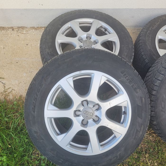 Jante audi cu cauciucuri iarna R17