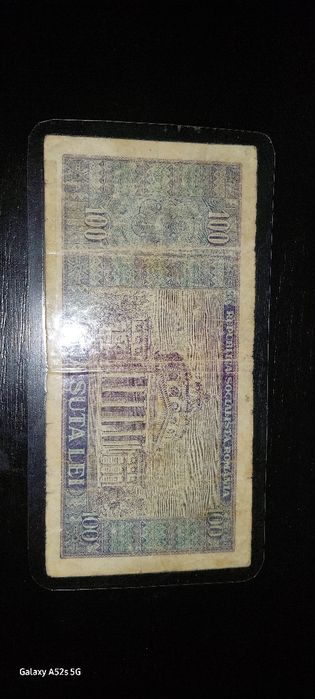 Vând bancnote 100 de lei cu balcescu