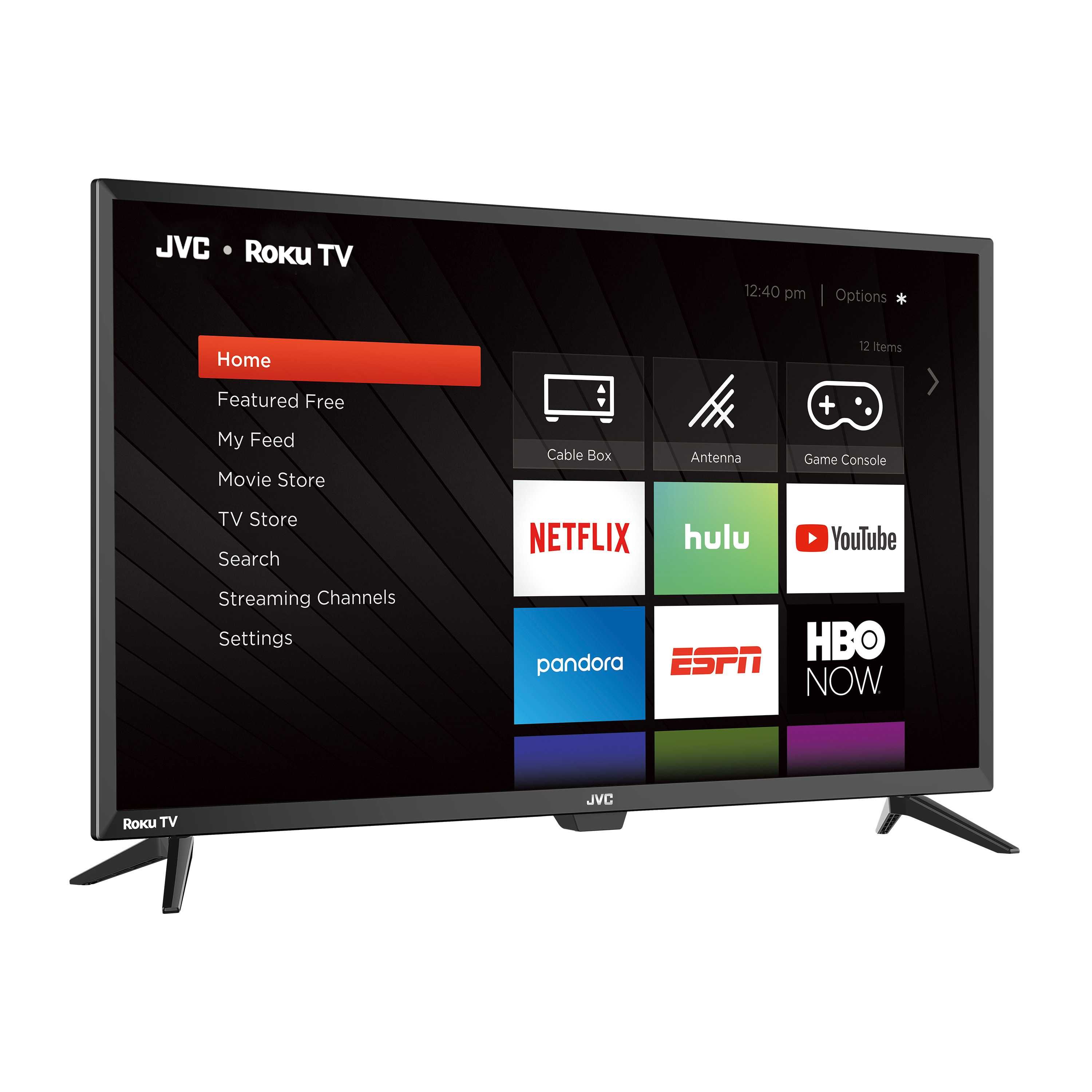 Smart Led JVC 81 cm, ultraslim, usb hdmi, lan wireles