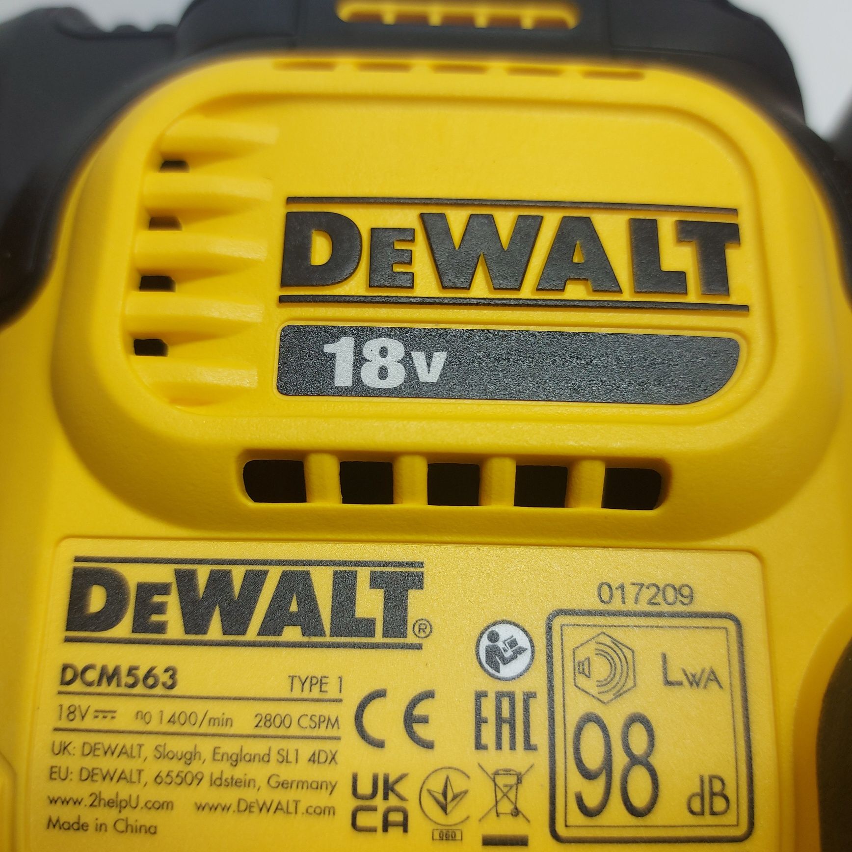 Акумулаторен храсторез Dewalt DCM563PB