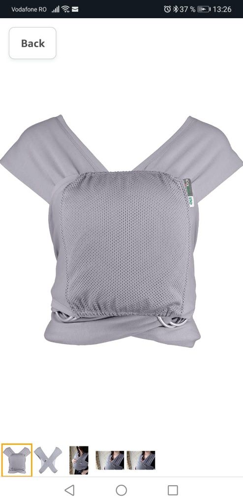 Wrap elastic/marsupiu/sistem pentru purtarea bebelusilor