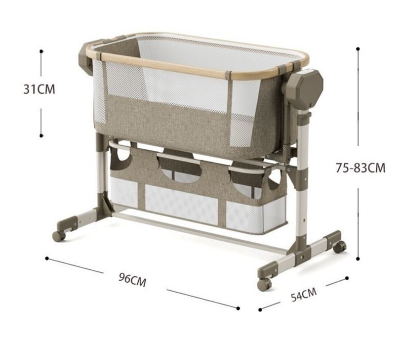 Колыбель, универсальный маятниковый механизм BJJ505 для детей от 0 до