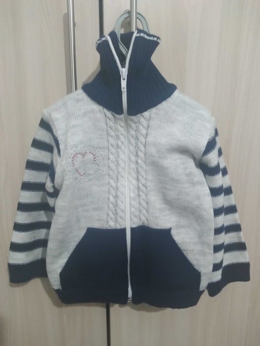 Новая зимняя детская кофта