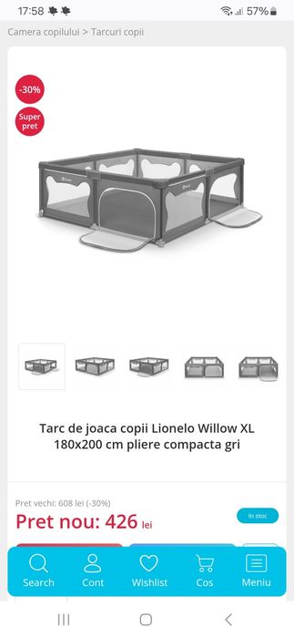Vand tarc gri  0 48 luni lionelo