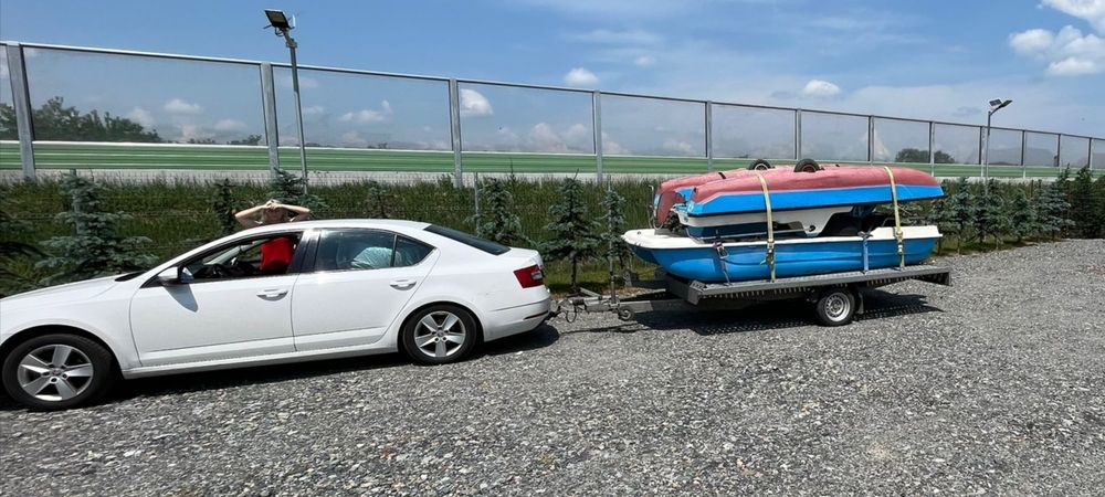 Inchiriere platforma cat B, inchiriez trailer catB, Inchiriere trailer