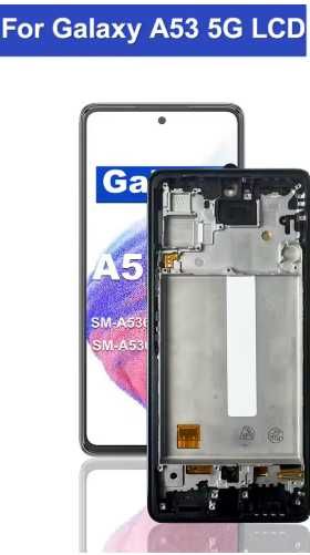 Samsung Galaxy A53 5G LCD Нов резервен дисплей с пръстов отпечатък