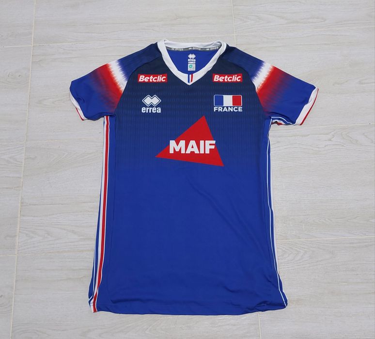 Tricou Erreà Franța volei – Mărimea M, model MAIF