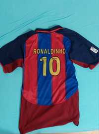 Tricou Nkie Barcelona Ronaldinho vintage