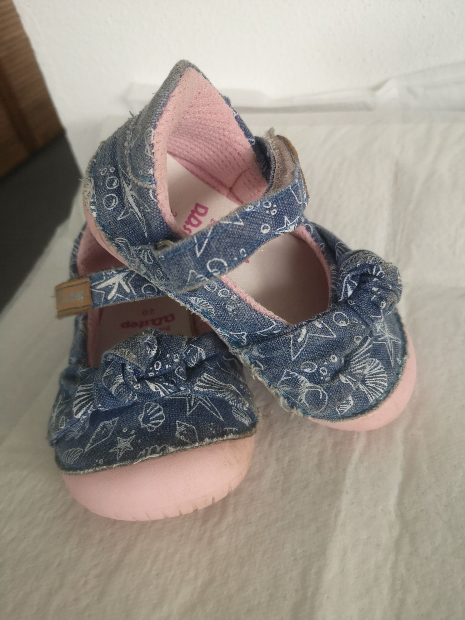 Papuci bebe D D Step Barefoot nr 20