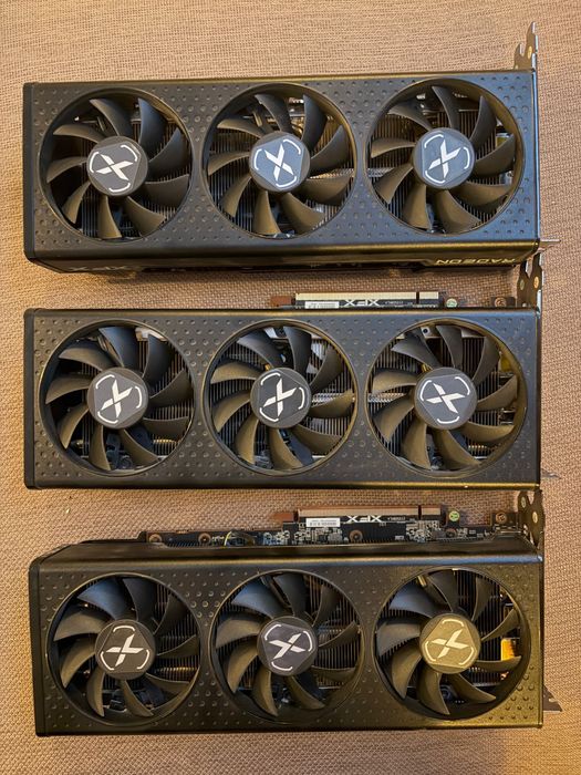 Видео карты AMD Radeon RX 6600 XT, 8 гб. 12 штук в наличии, почти новы