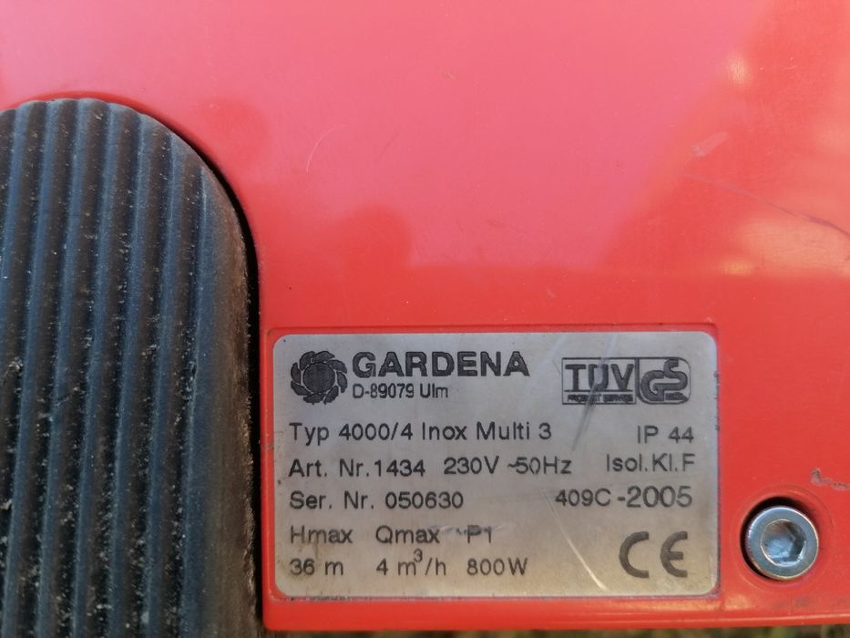 Pompă gardena...