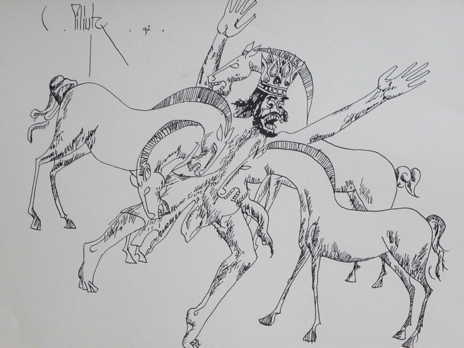Constantin Piliuta, ’Calea spre reusita’| superb Tablou in tus