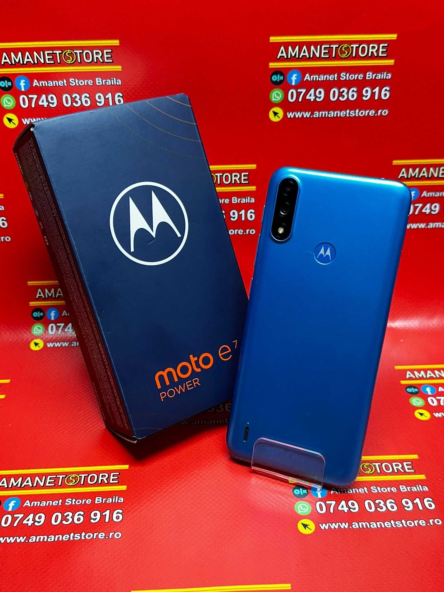 Motorola E7 Power Full Box Amanet Store Braila (9535)