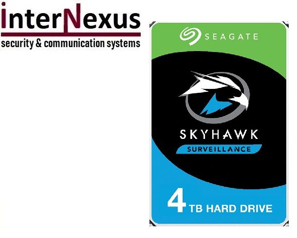 SEAGATE Skyhawk 4TB Специализиран Диск за Видеонаблюдение Гаранция 36м