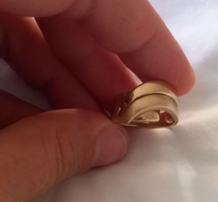 Vand inel aur 14 k masiv