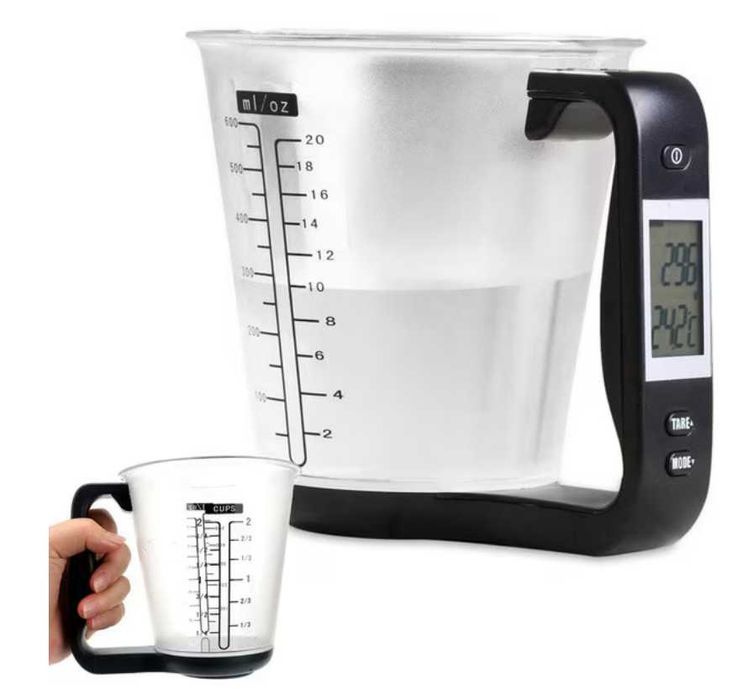 Cantar de bucatarie electronic Verk Group, tip cana detasabila,cap.1kg